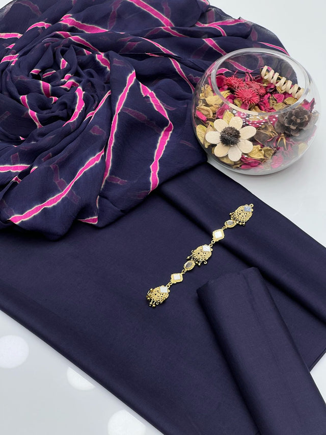Organza Net Breeza & Sequence Full Jall Embroidered KS0423150