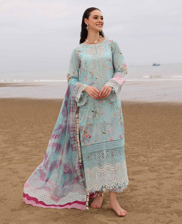 Indian Lawn Semi Stitched KS0523161