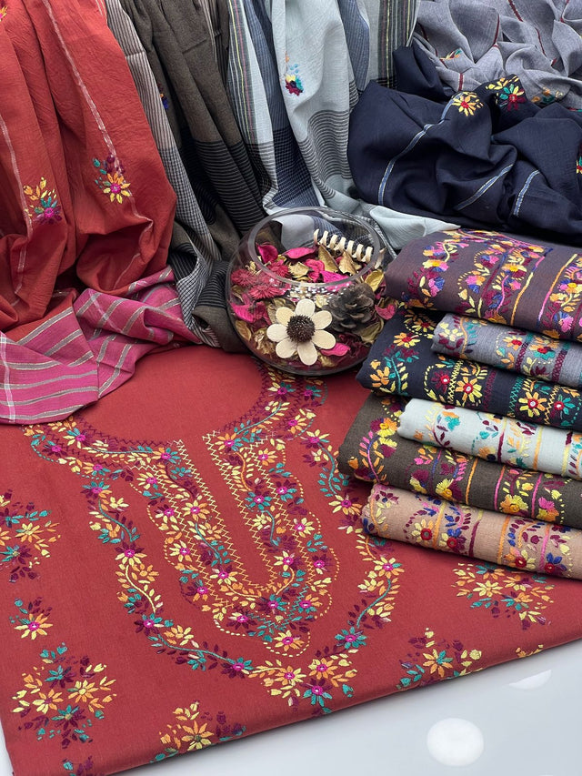 Indian Slub Monar Lawn Digital Print KS0523184