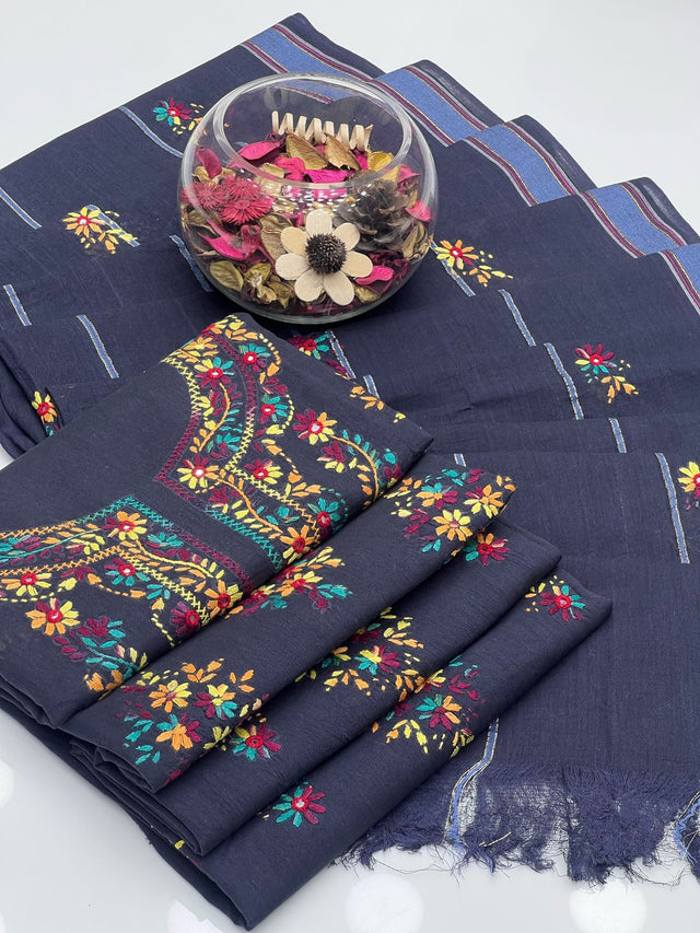 Indian Slub Monar Lawn Digital Print KS0523184