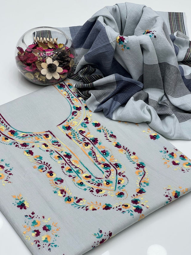 Indian Slub Monar Lawn Digital Print KS0523184