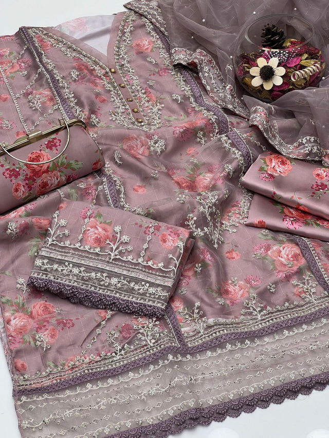 Khaddi Net Cross-Stitch Work Embroidery KS0623216