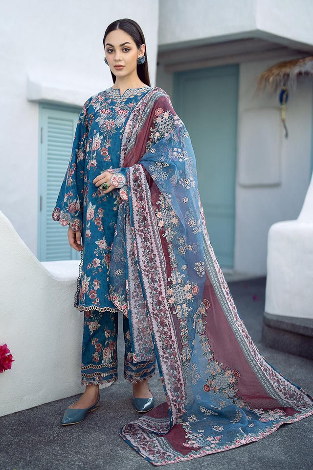 Soft Cotton Multi Embroidery Gala Daman Style KS0823325