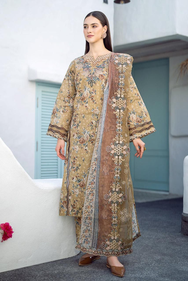 Soft Cotton Multi Embroidery Gala Daman Style KS0823325