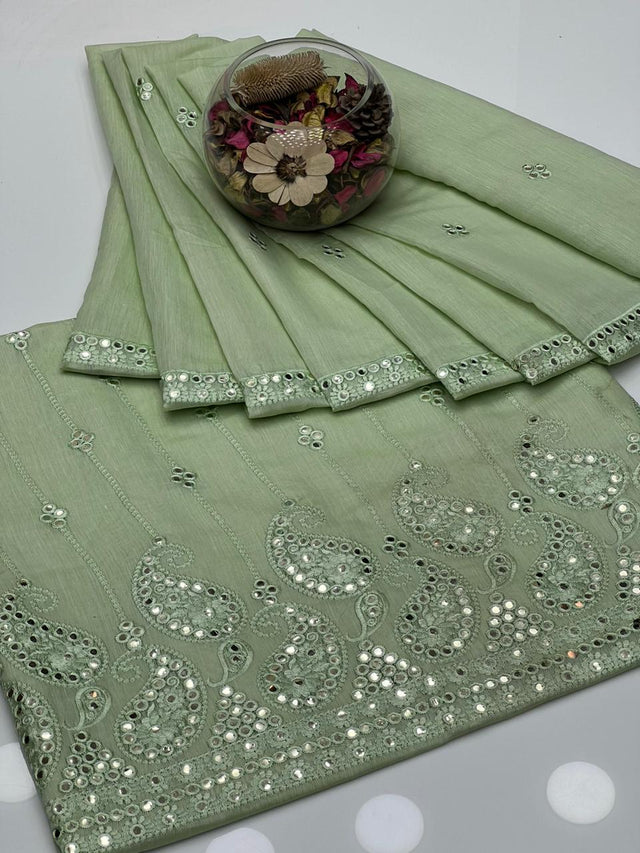 Soft Shamoze Silk Digital Flower Print KS0923349