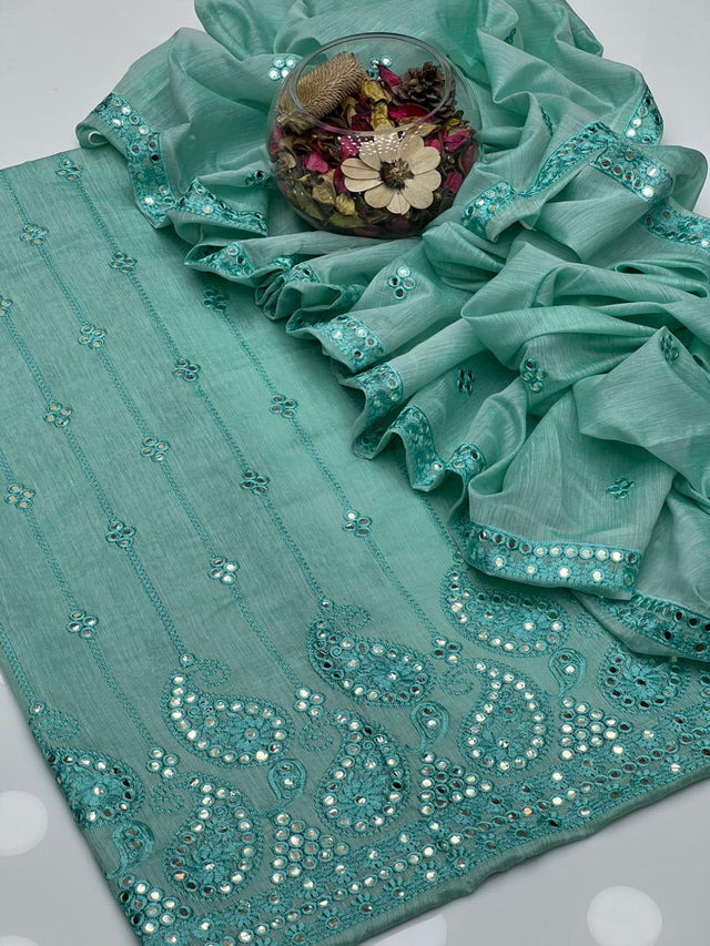 Soft Shamoze Silk Digital Flower Print KS0923349