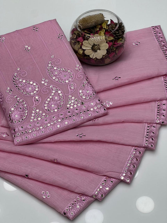 Soft Shamoze Silk Digital Flower Print KS0923349
