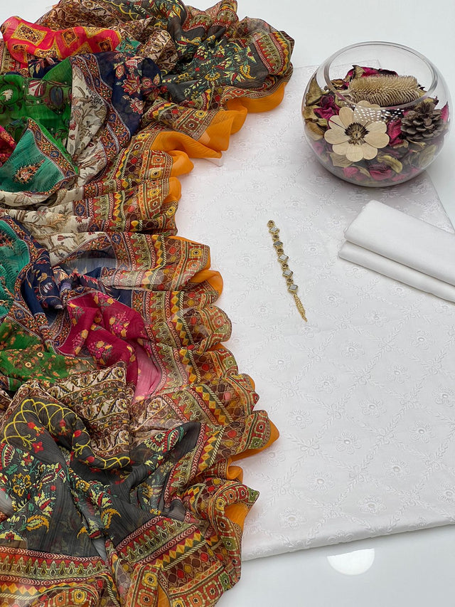Paper Cotton Mirror Work KS0923366