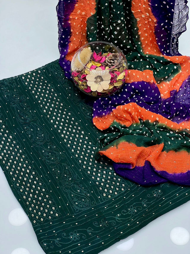 Dhanak Linen Jaquard Banarsi KS1023401