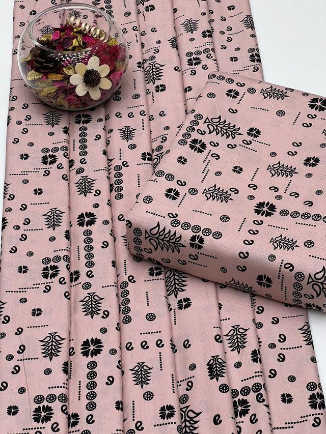 Slef Jacquard Pashamina Wool Kashmiri Patta Jall Jacquard Border Shawl KS1123498