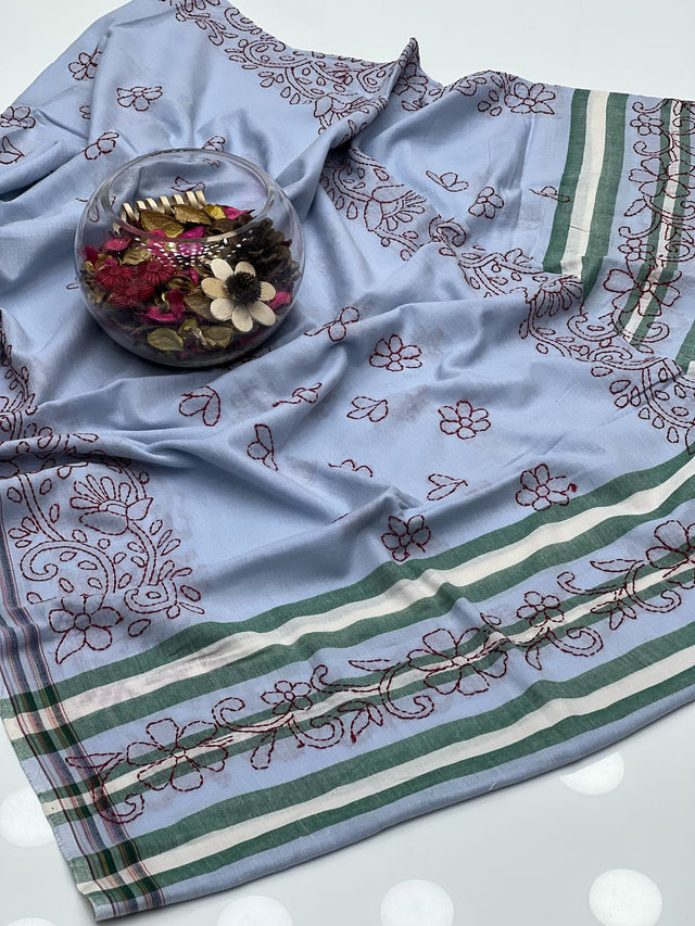 Unstitched Lawn Broshia Banarsi KS0523173