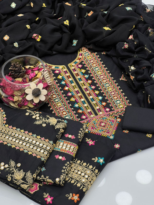 Soft Cotton Pathani Style Embroidery 3Pcs Dress KS0525264
