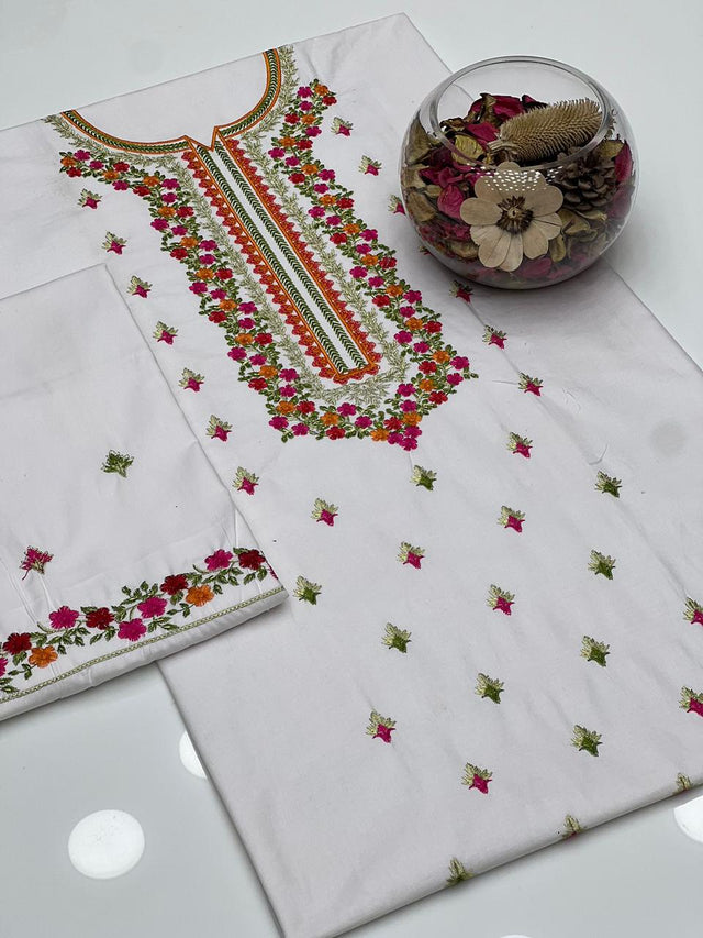 Cotton Satin Gala Embroidery KS0524267