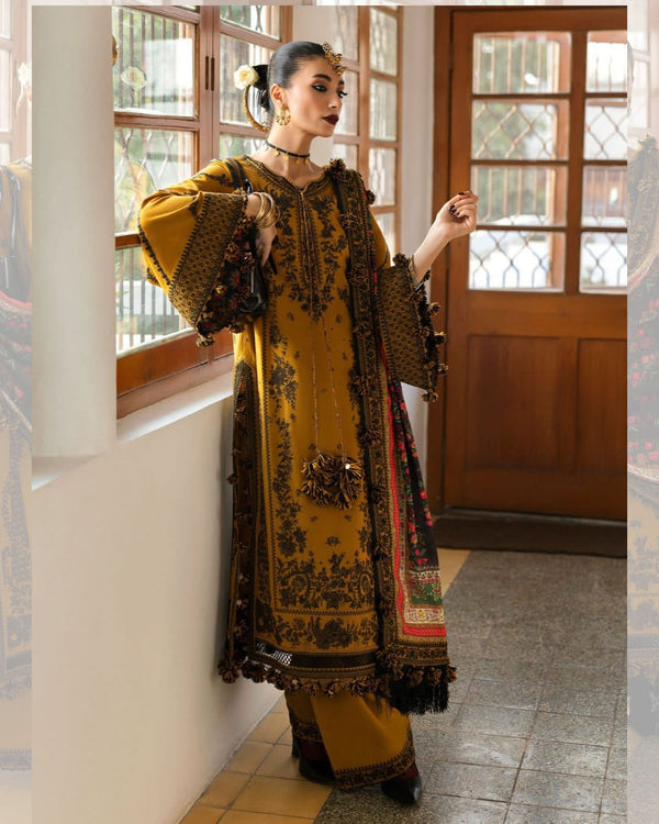 Dhanak Embroided 3Pcs Dress KS1225602