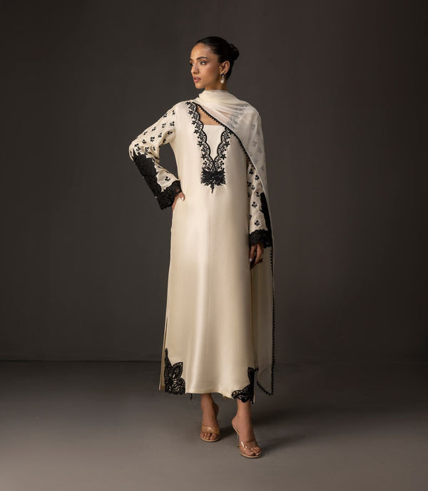 Shamoze Silk Digital Print 3Pcs Dress KS1025469