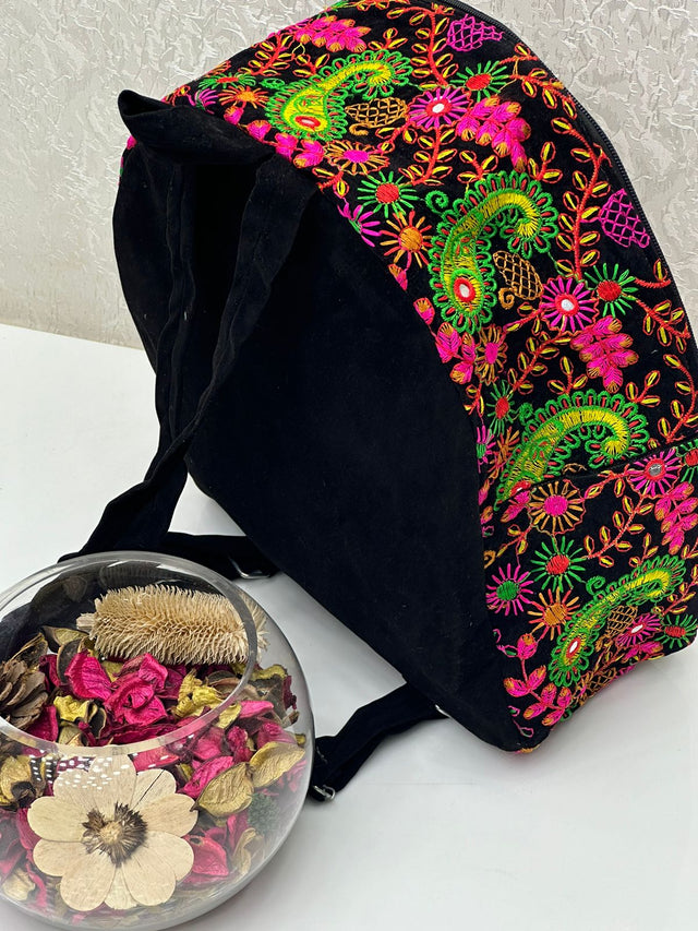 Embroided Phulkari Shoulder Bag KS1123494