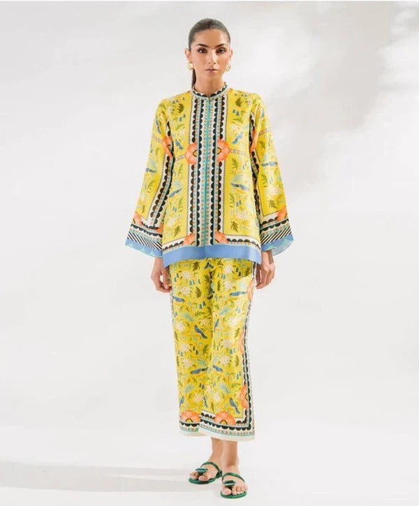 Shamoze Silk Digital Print 3 Pcs Dress KS0525239
